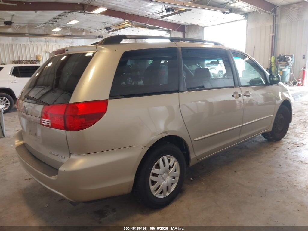 5TDZA23C64S004529 2004 TOYOTA SIENNA photo no. 4