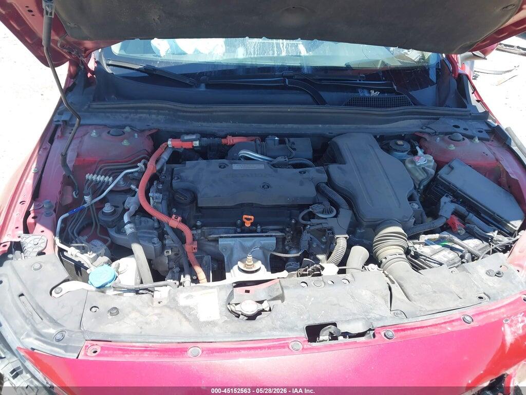 1HGCV3F94JA017113 2018 HONDA ACCORD HYBRID photo no. 10