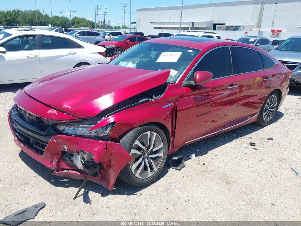 1HGCV3F94JA017113 2018 HONDA ACCORD HYBRID photo no. 2