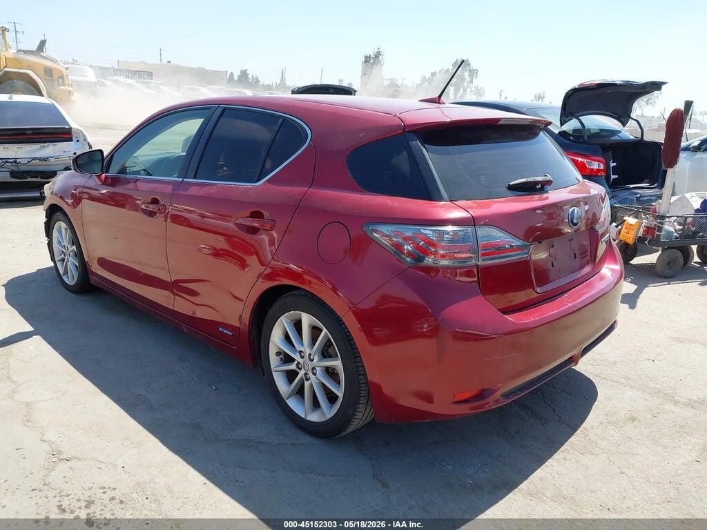 JTHKD5BH6C2104142 2012 LEXUS CT 200H photo no. 3