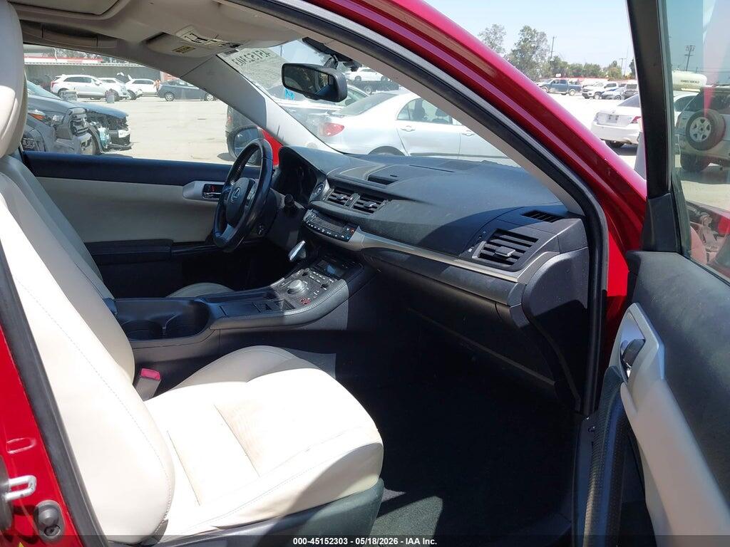 JTHKD5BH6C2104142 2012 LEXUS CT 200H photo no. 5