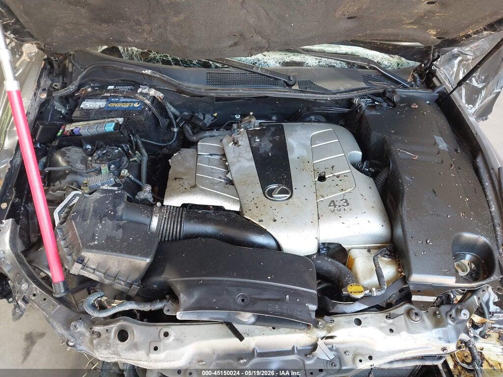 JTHBN96S465007650 2006 LEXUS GS 430 photo no. 10