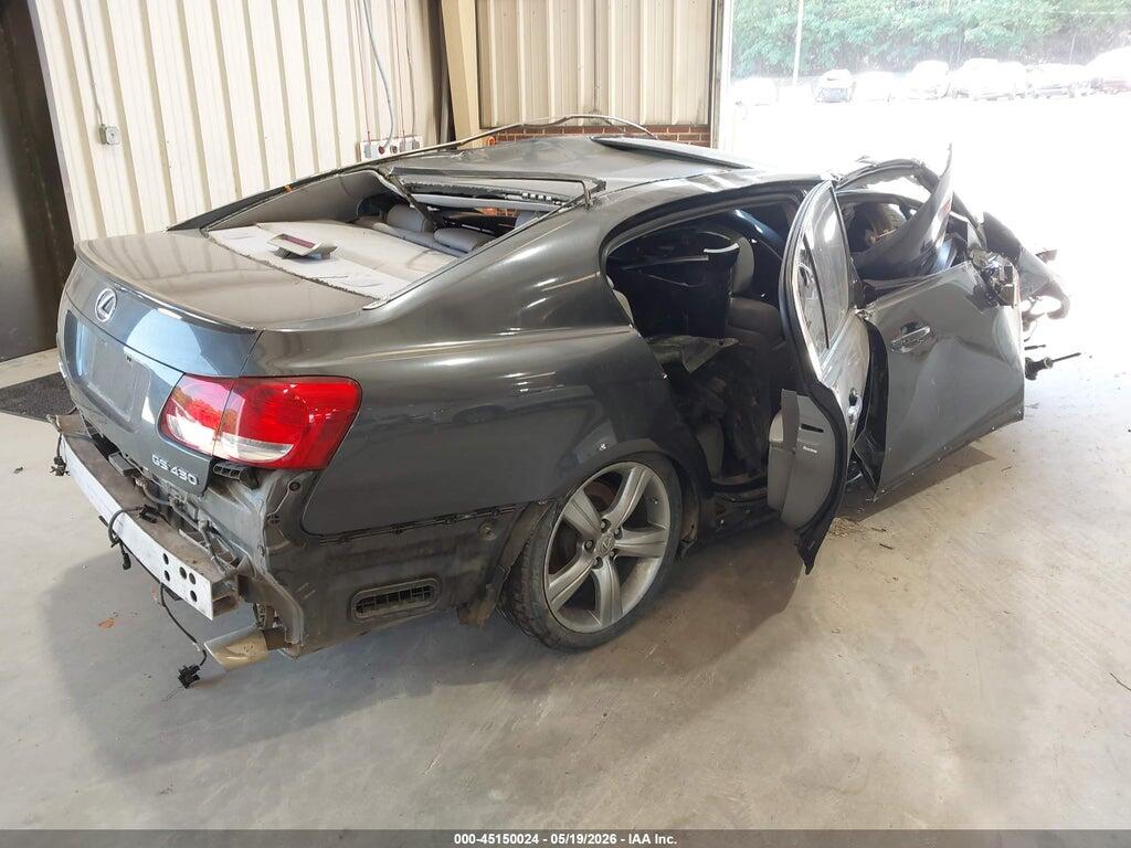JTHBN96S465007650 2006 LEXUS GS 430 photo no. 4