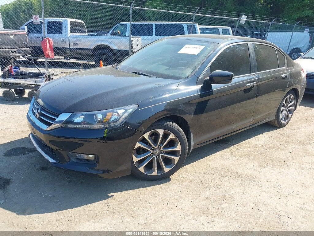 1HGCR2F52EA114747 2014 HONDA ACCORD photo no. 2