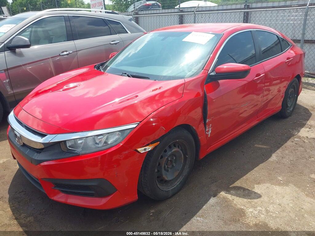 2HGFC2F56HH517411 2017 HONDA CIVIC photo no. 2