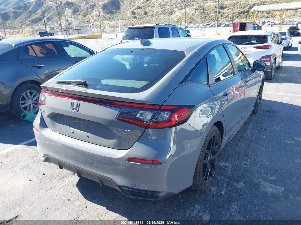 19XFL2H84SE020351 2025 HONDA CIVIC SEDAN photo no. 4