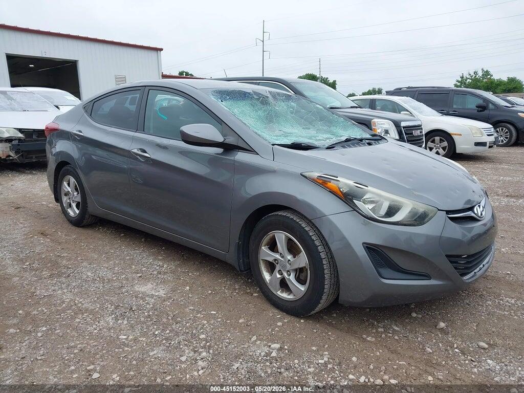 5NPDH4AE0EH490297 2014 HYUNDAI ELANTRA photo no. 1
