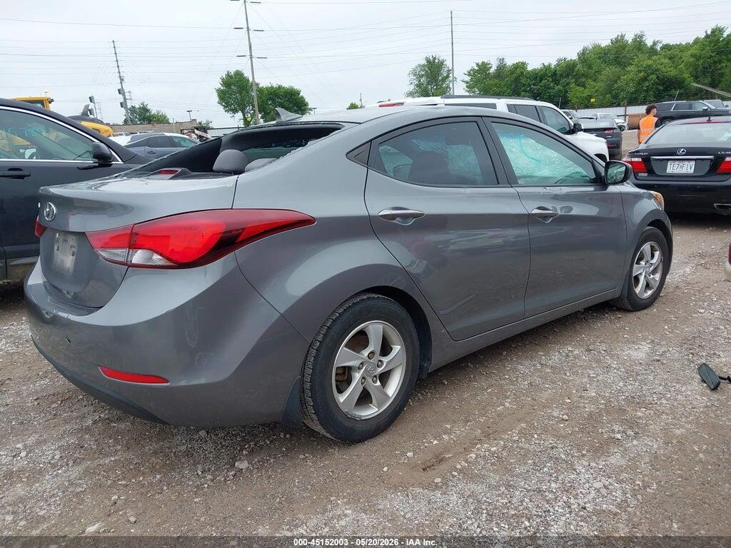 5NPDH4AE0EH490297 2014 HYUNDAI ELANTRA photo no. 4
