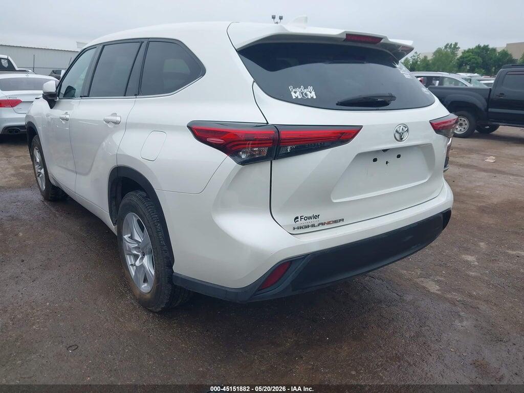 5TDCZRAH6MS528320 2021 TOYOTA HIGHLANDER photo no. 3