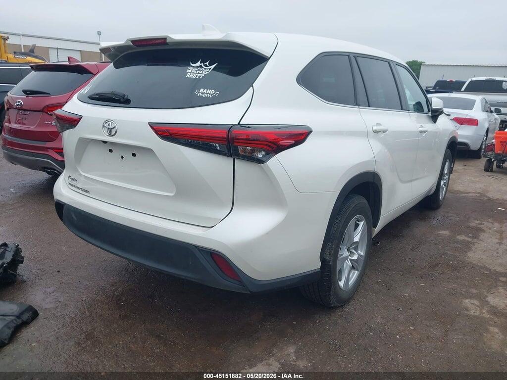 5TDCZRAH6MS528320 2021 TOYOTA HIGHLANDER photo no. 4