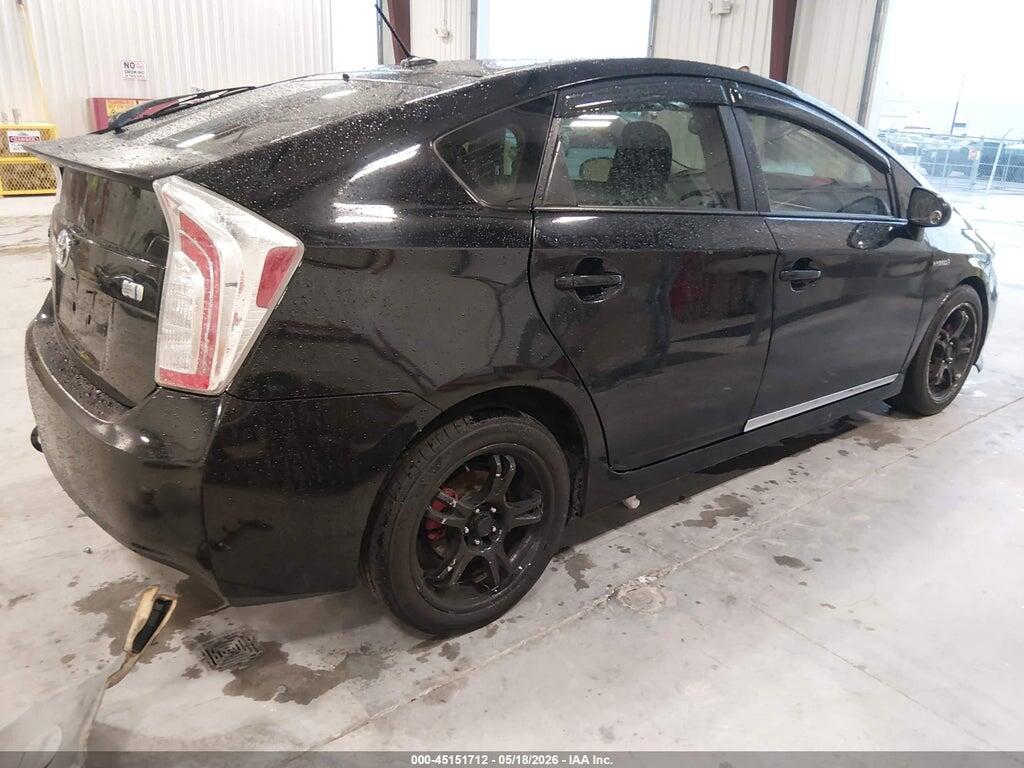 JTDKN3DU6D5632874 2013 TOYOTA PRIUS photo no. 4