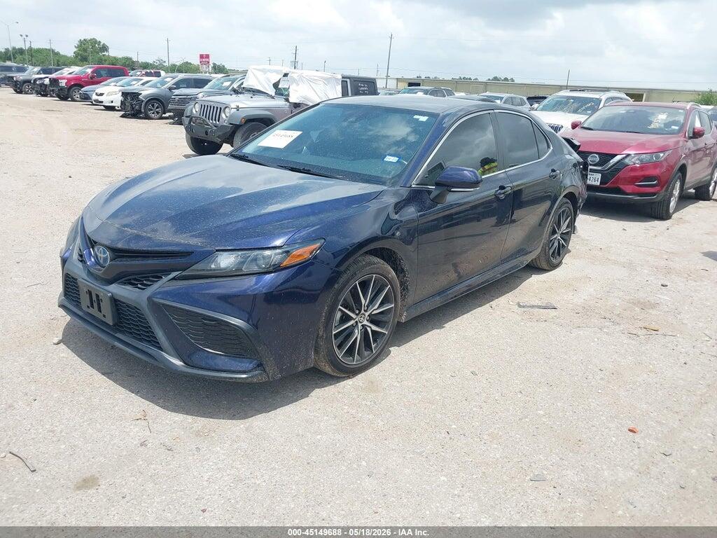 4T1G11AK4NU650737 2022 TOYOTA CAMRY photo no. 2