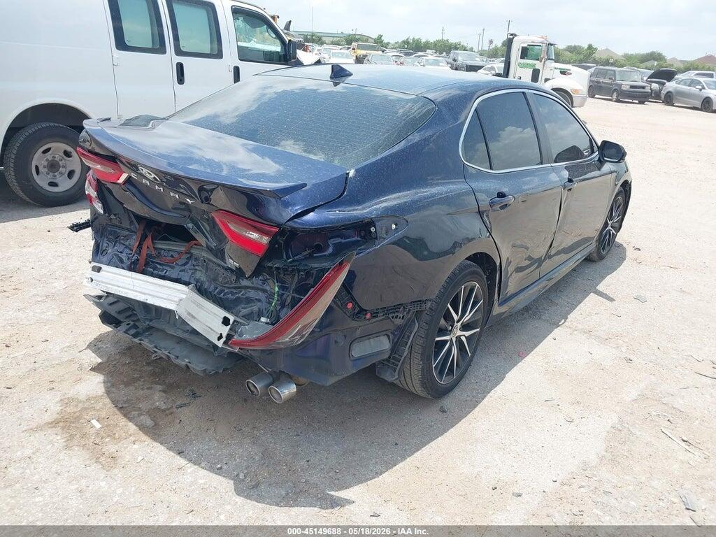 4T1G11AK4NU650737 2022 TOYOTA CAMRY photo no. 4