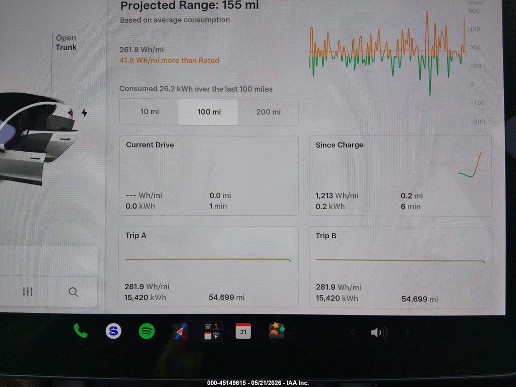 5YJ3E1EBXMF035652 2021 TESLA MODEL 3 photo no. 7