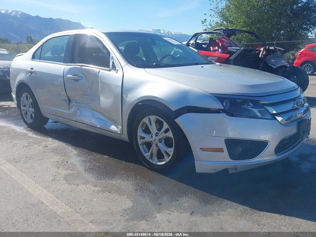 3FAHP0HA7CR124949 2012 FORD FUSION photo no. 1