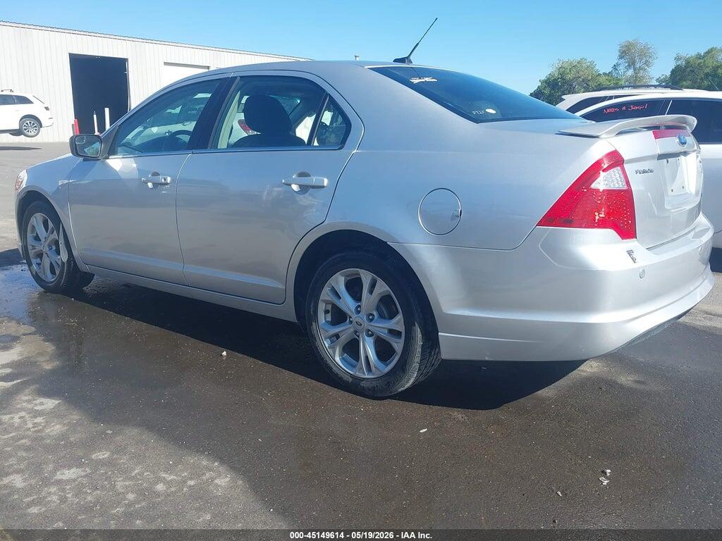3FAHP0HA7CR124949 2012 FORD FUSION photo no. 3