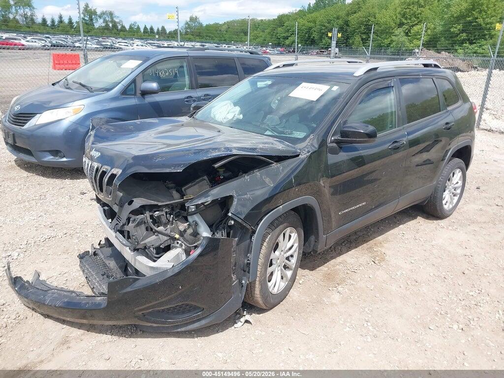 1C4PJLCB8MD114966 2021 JEEP CHEROKEE photo no. 2