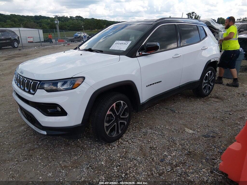 3C4NJDCB0NT128661 2022 JEEP COMPASS photo no. 2