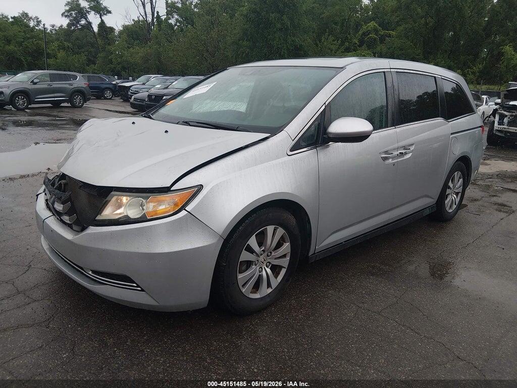 5FNRL5H63FB113665 2015 HONDA ODYSSEY photo no. 2