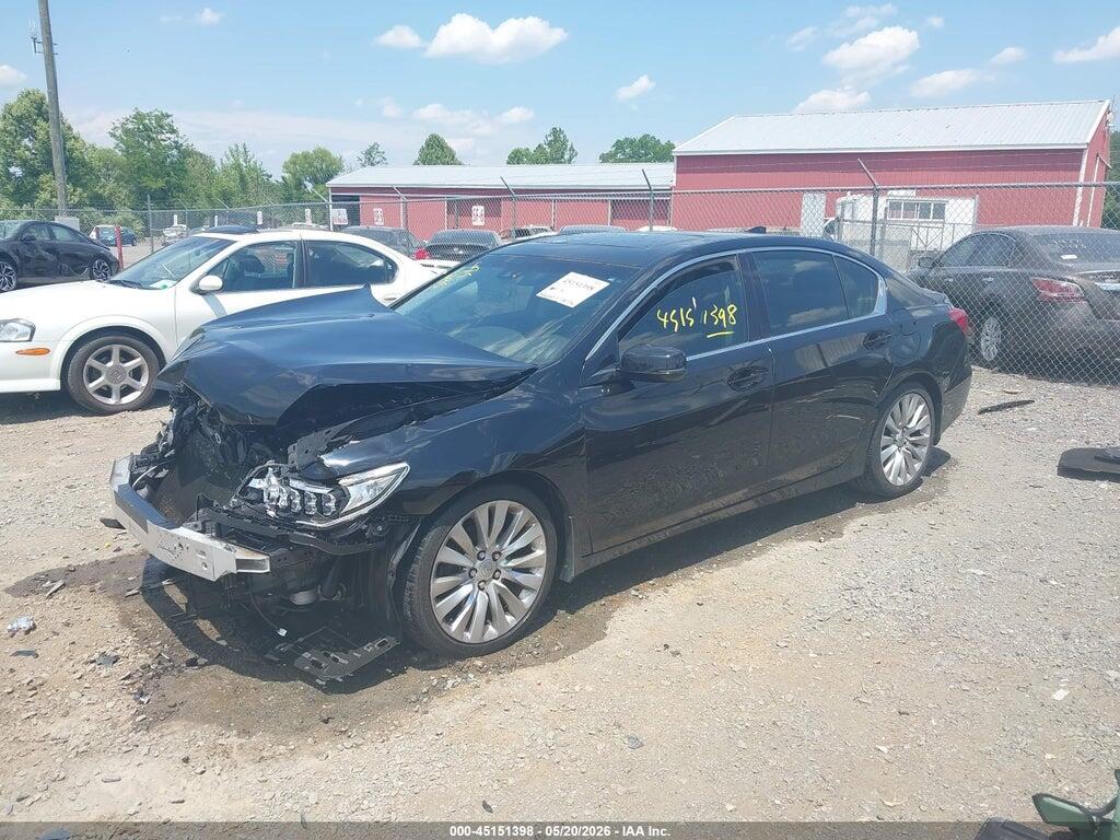 JH4KC1F55EC007278 2014 ACURA RLX photo no. 2