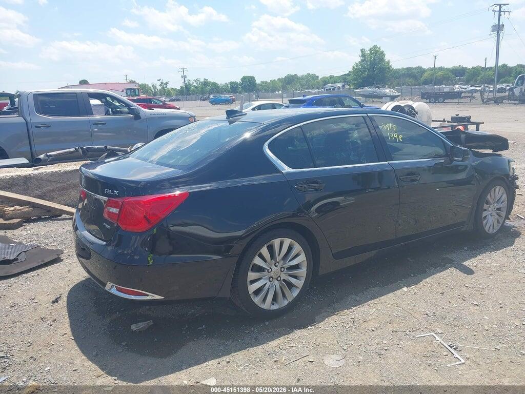 JH4KC1F55EC007278 2014 ACURA RLX photo no. 4