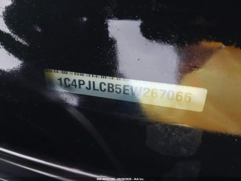 1C4PJLCB5EW267066 2014 JEEP CHEROKEE photo no. 9