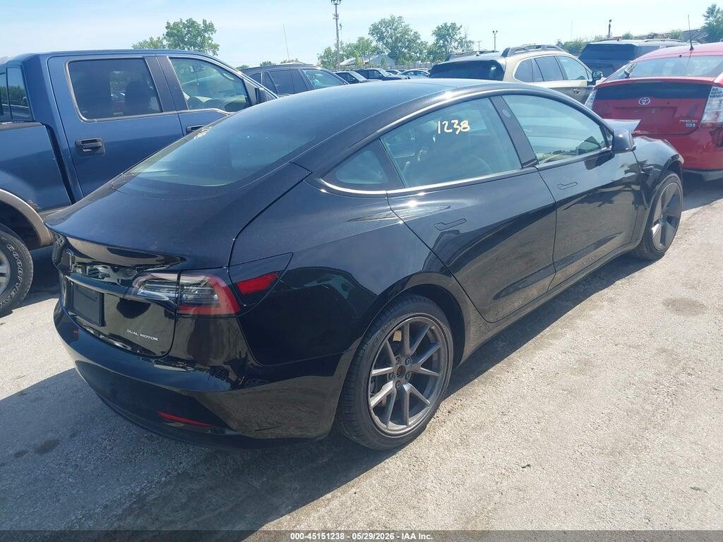 5YJ3E1EB4NF192689 2022 TESLA MODEL 3 photo no. 4