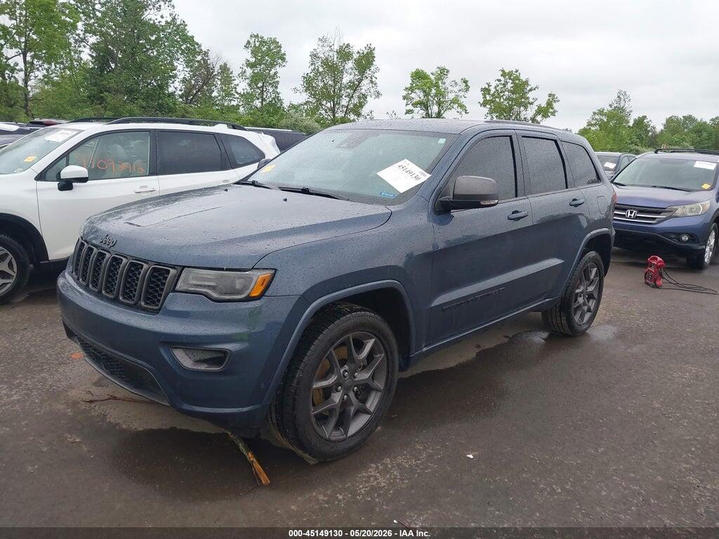1C4RJFBG8MC559821 2021 JEEP GRAND CHEROKEE photo no. 2