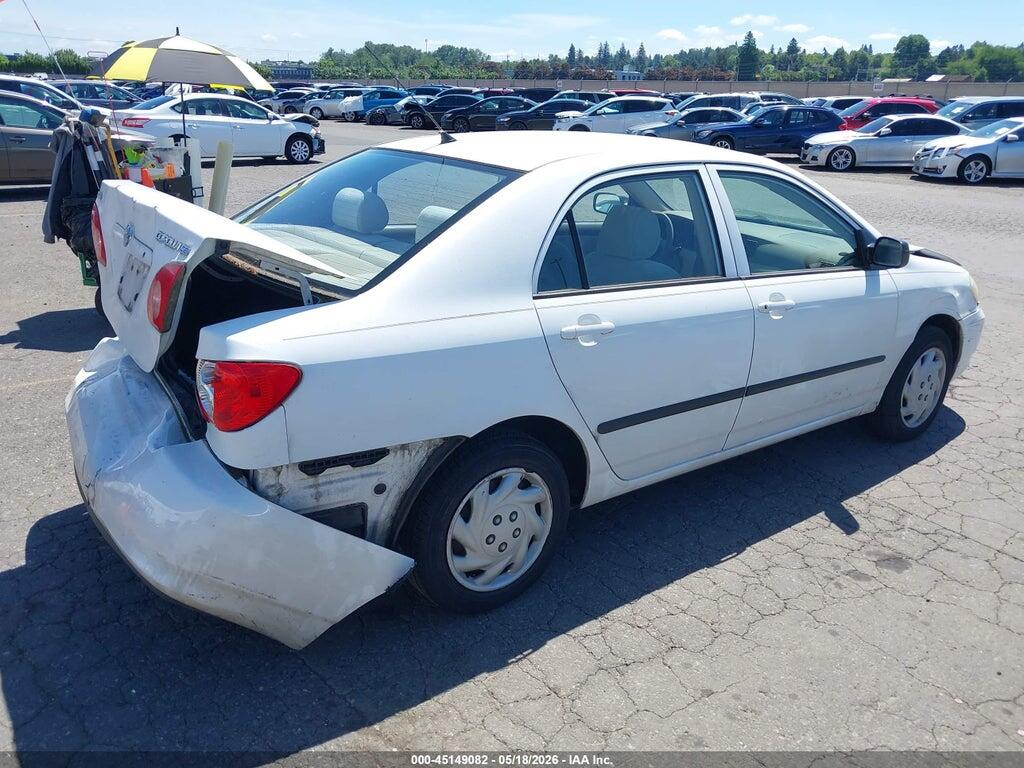 1NXBR32E93Z186025 2003 TOYOTA COROLLA photo no. 4