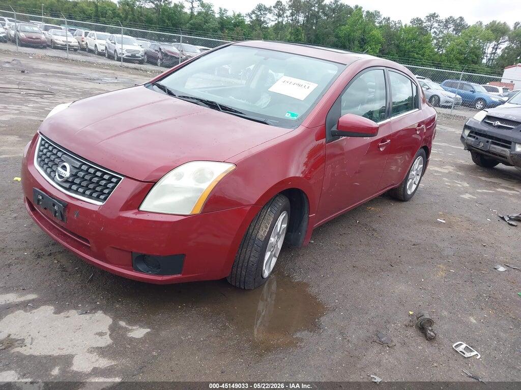 3N1AB61E98L687864 2008 NISSAN SENTRA photo no. 2