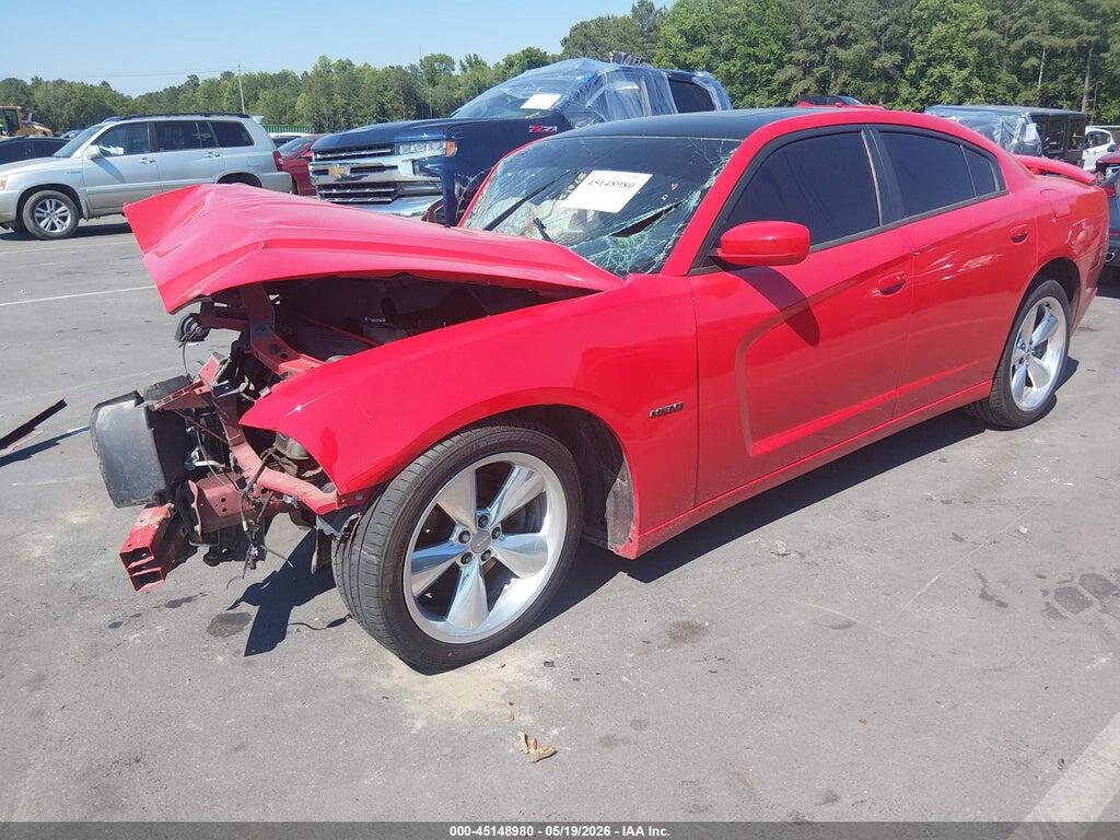 2C3CDXCT9EH346748 2014 DODGE CHARGER photo no. 2