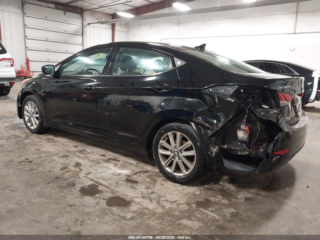 KMHDH4AE8FU298550 2015 HYUNDAI ELANTRA photo no. 3
