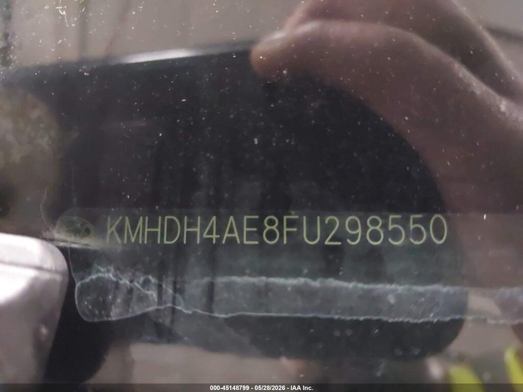 KMHDH4AE8FU298550 2015 HYUNDAI ELANTRA photo no. 9