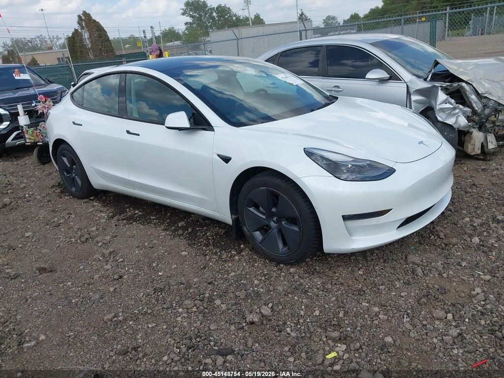 5YJ3E1EB4NF202086 2022 TESLA MODEL 3 photo no. 1