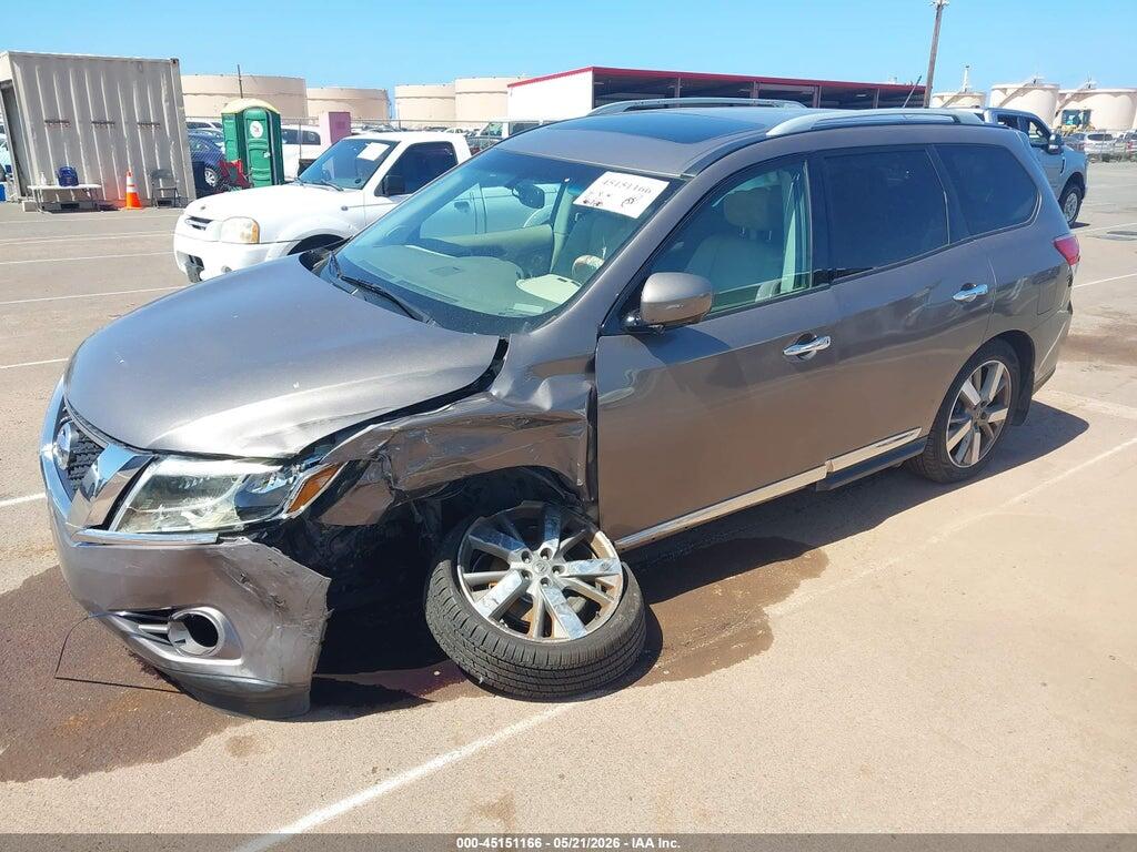 5N1AR2MN7EC722434 2014 NISSAN PATHFINDER photo no. 2