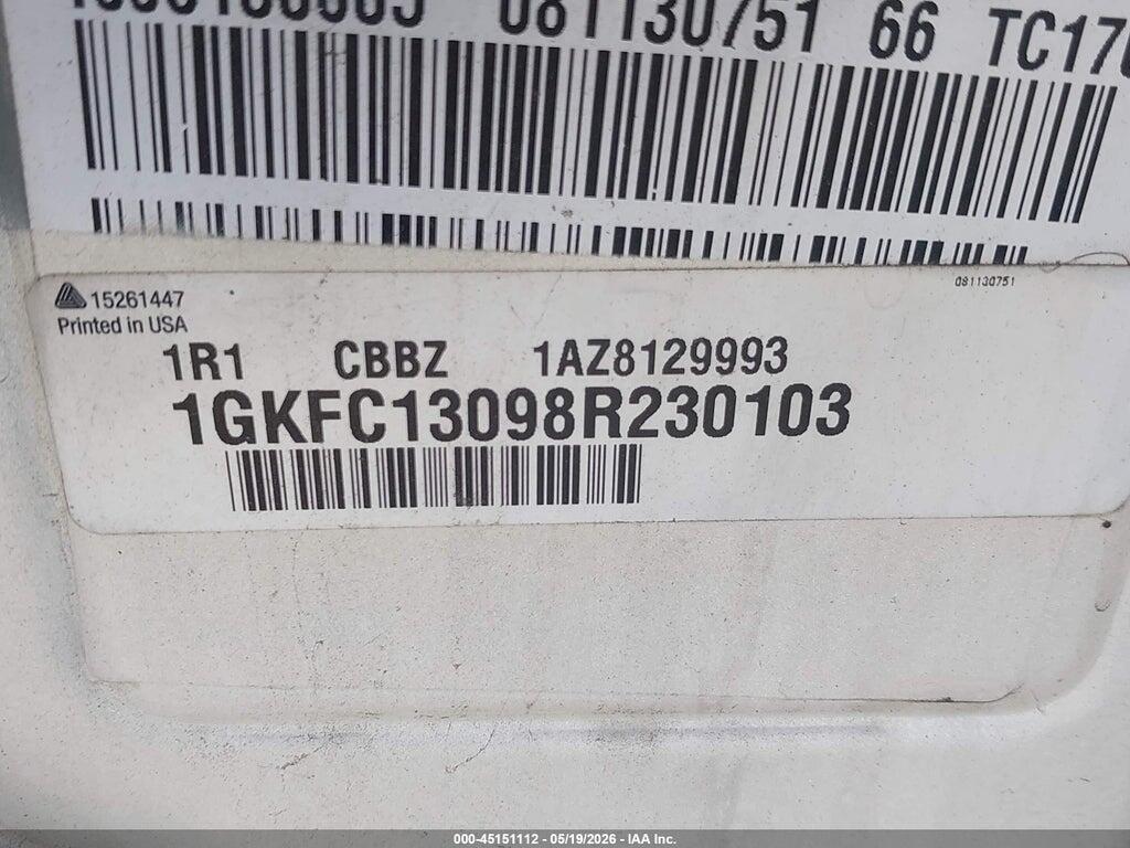 1GKFC13098R230103 2008 GMC YUKON photo no. 9
