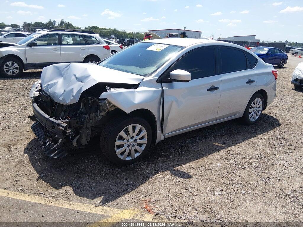 3N1AB7AP5KY402319 2019 NISSAN SENTRA photo no. 2