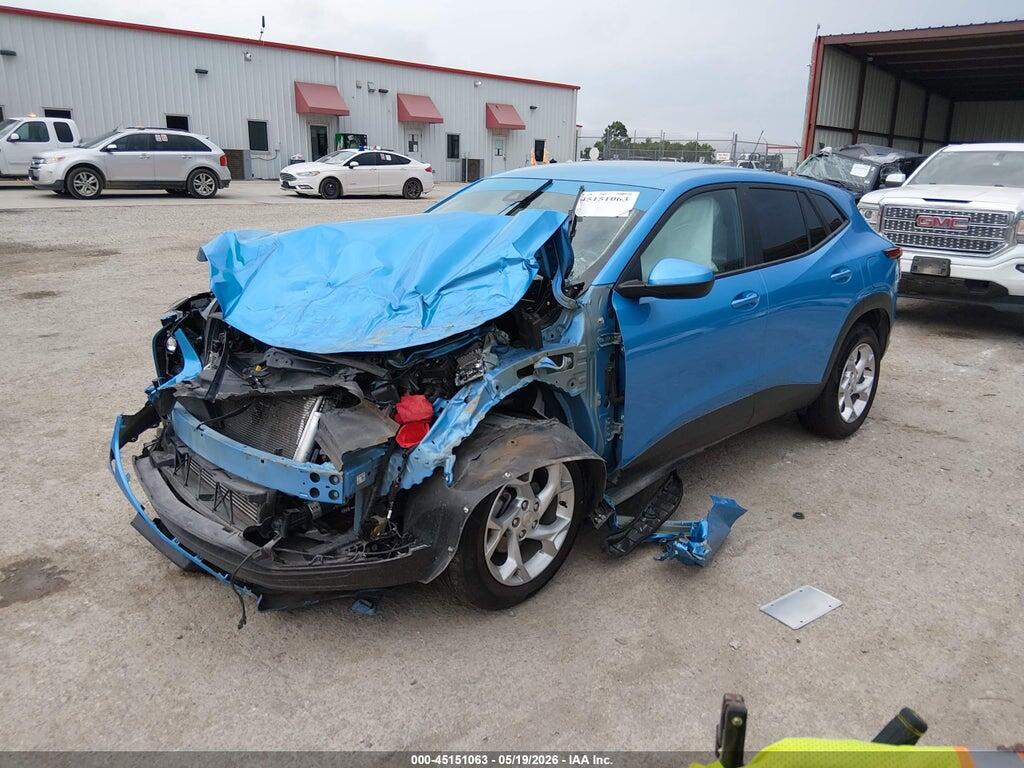 KL77LFEP2SC290089 2025 CHEVROLET TRAX photo no. 2