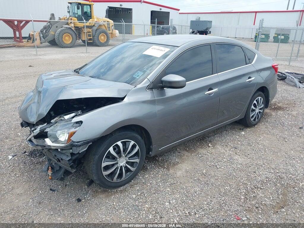 3N1AB7AP1KY209374 2019 NISSAN SENTRA photo no. 2