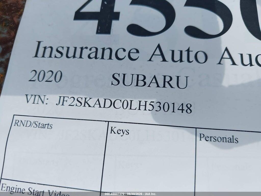 JF2SKADC0LH530148 2020 SUBARU FORESTER photo no. 9