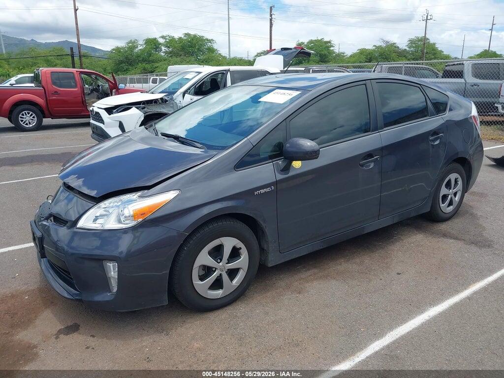 JTDKN3DU6D1699451 2013 TOYOTA PRIUS photo no. 2