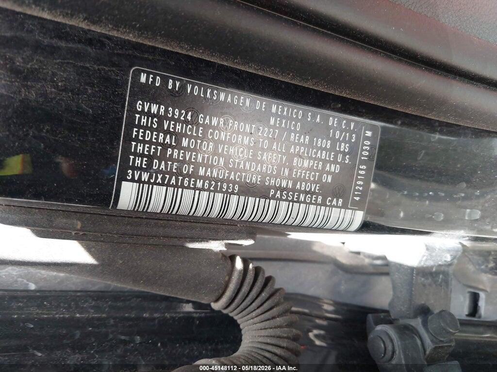 3VWJX7AT6EM621939 2014 VOLKSWAGEN BEETLE photo no. 9