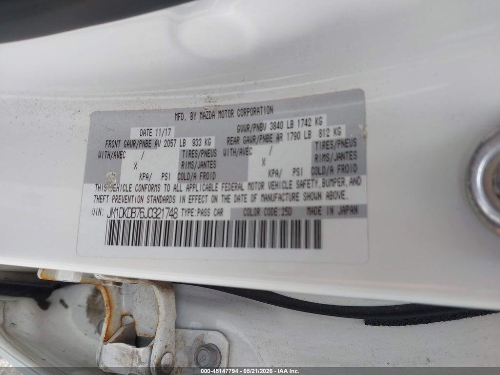 JM1DKDB76J0321748 2018 MAZDA CX-3 photo no. 9