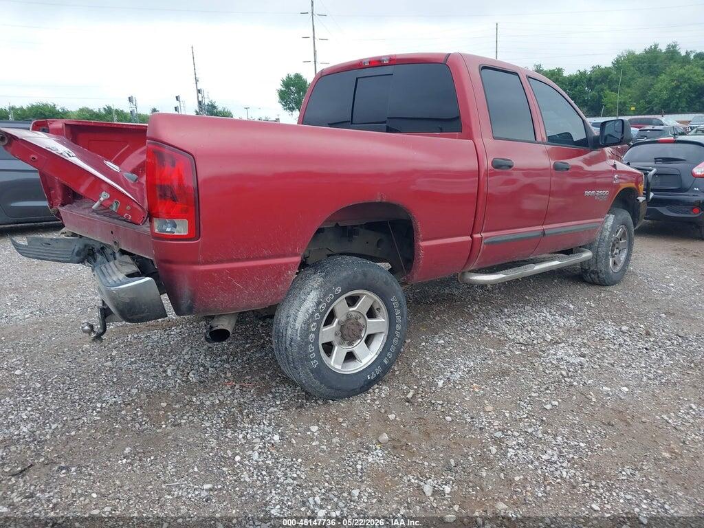 3D7KS28C76G257423 2006 DODGE RAM 2500 photo no. 4