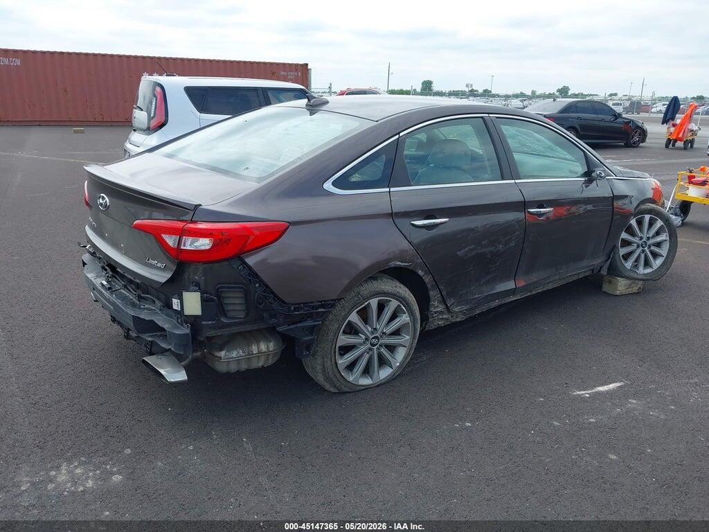 5NPE34AF6GH415103 2016 HYUNDAI SONATA photo no. 4