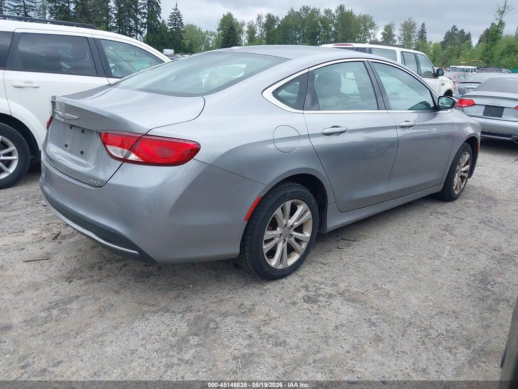 1C3CCCAB2GN176071 2016 CHRYSLER 200 photo no. 4