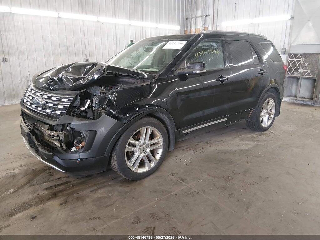 1FM5K8D87HGE24000 2017 FORD EXPLORER photo no. 2
