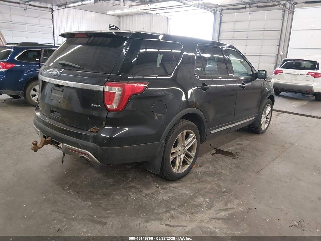 1FM5K8D87HGE24000 2017 FORD EXPLORER photo no. 4