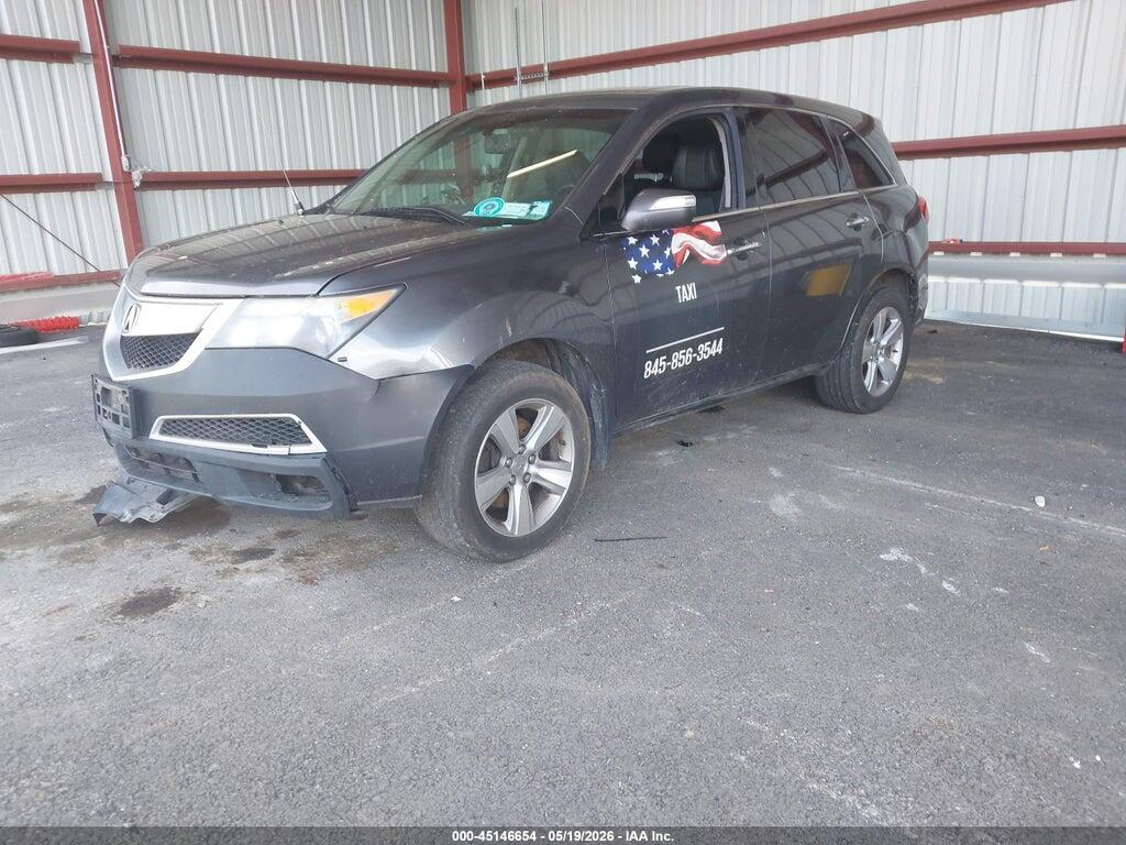 2HNYD2H29CH530549 2012 ACURA MDX photo no. 2