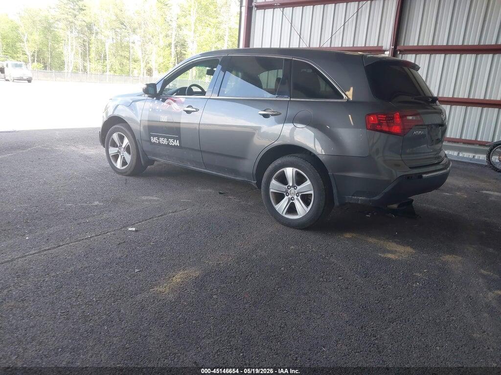2HNYD2H29CH530549 2012 ACURA MDX photo no. 3